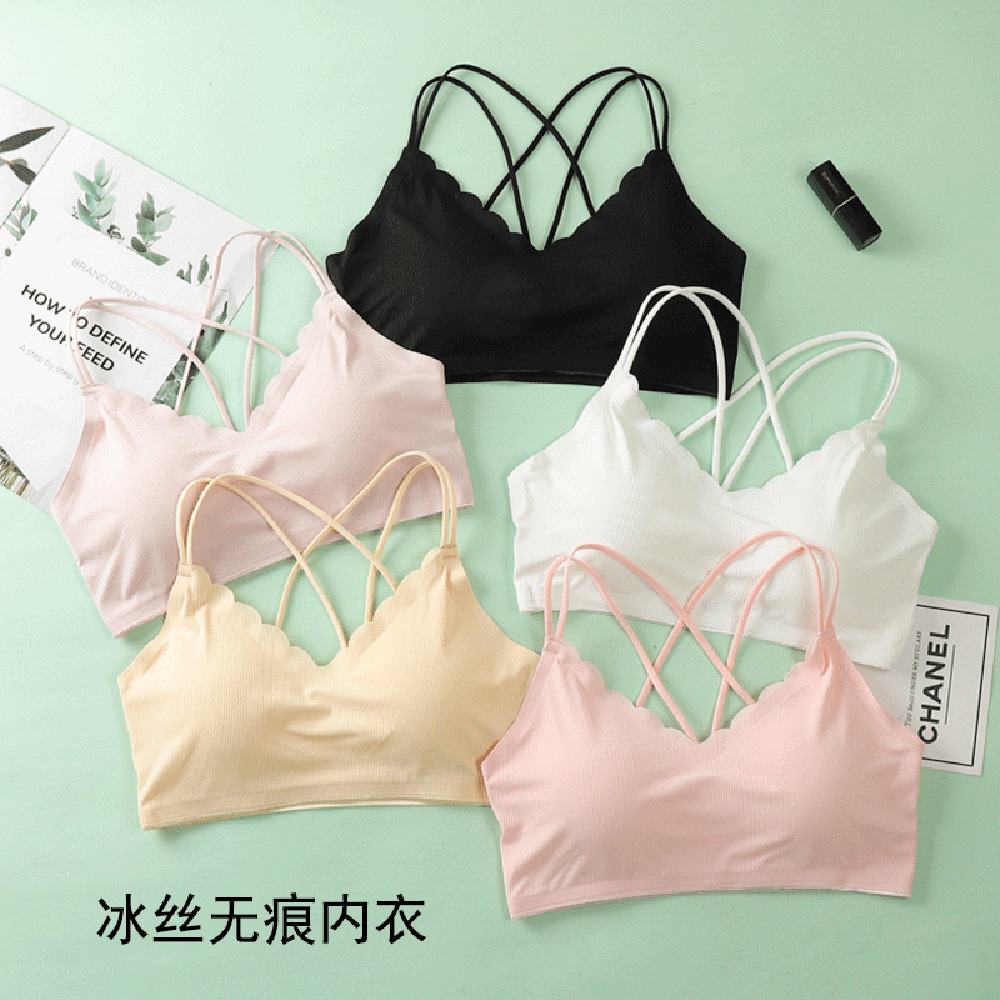 Bralette Triangle Set - 3D Sexy Lingerie reggiseno sportivo senza