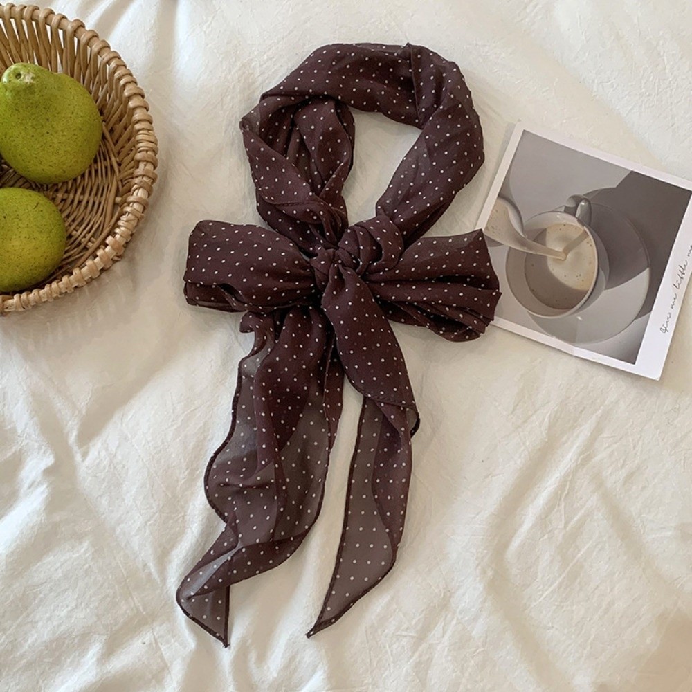 Headband Summer Knit - Foulard alla Moda a Pois, Sciarpa
