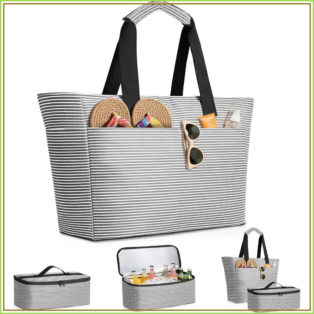 Tote Bag Beach - Set Borsa da Spiaggia e Borsa
