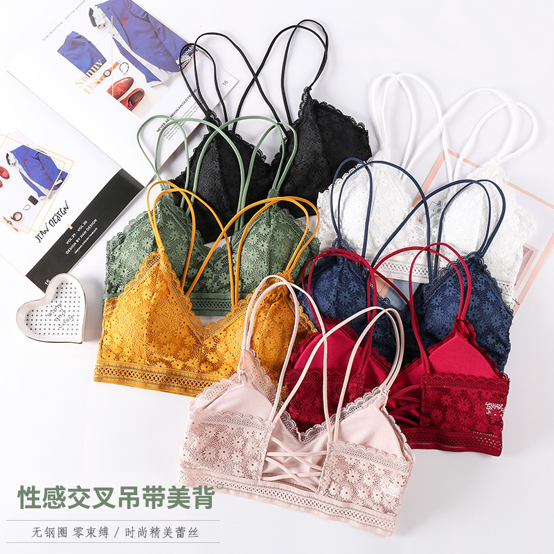 Bralette Triangle Set - 3D Sexy Lingerie Senza Soluzione di