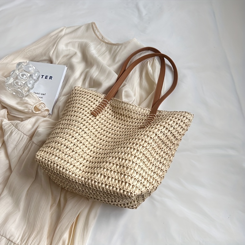 Borsa in tessuto da donna alla - Crochet Bag Raffia recensione e prezzo