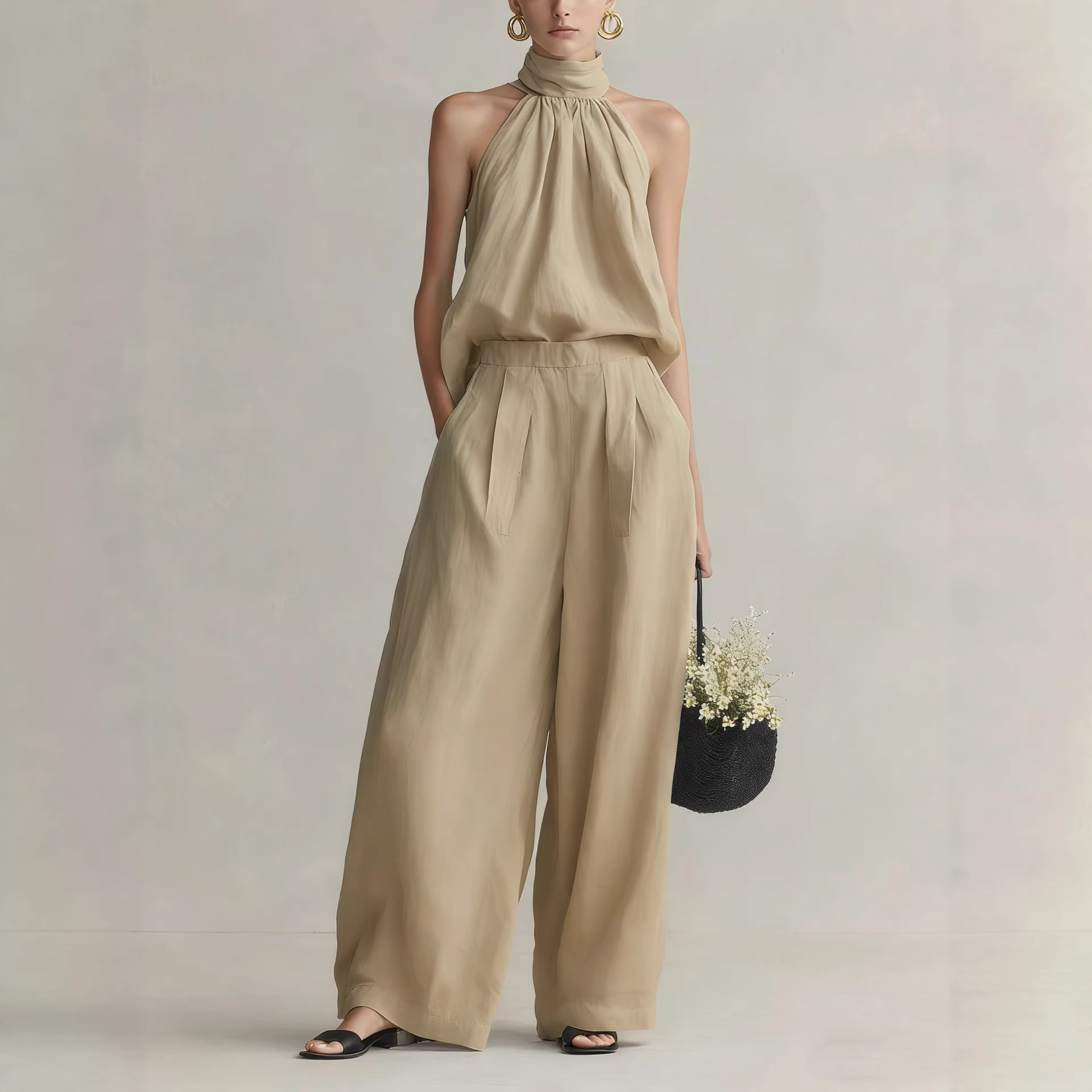 Completo da donna estivo 2026  - Linen Pant Wide recensione e prezzo