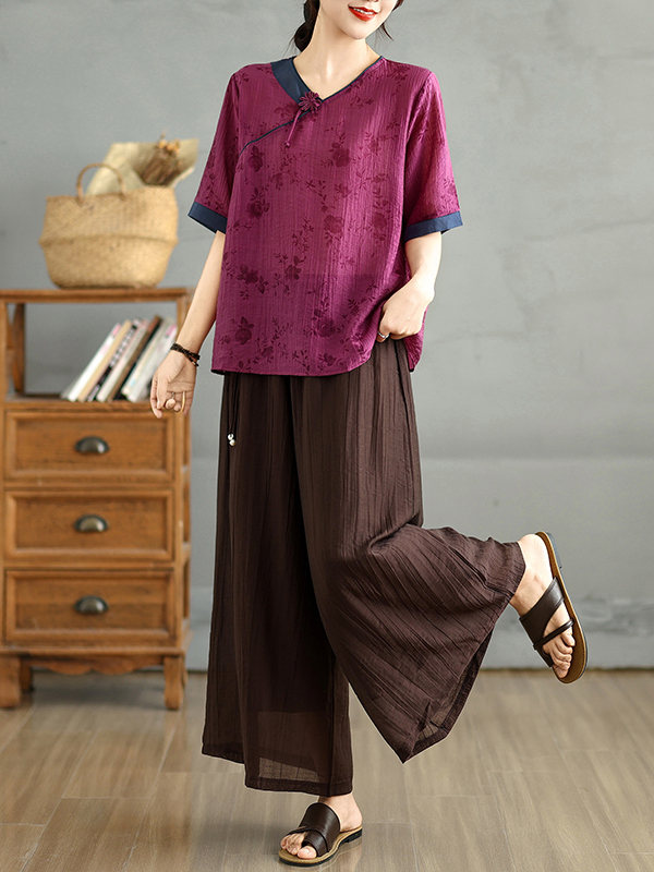 Completo Due Pezzi Estivo da D - Linen Pant Wide recensione e prezzo