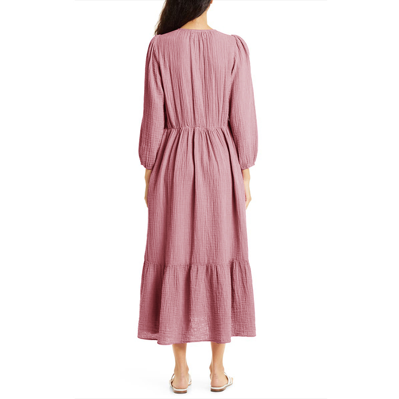 Mussola 100% cotone abiti a ma - Linen Dress Wrap recensione e prezzo