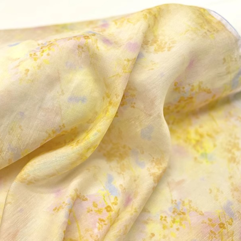 Tessuto ramiè di seta con stam - Kimono Sheer Floral recensione e prezzo