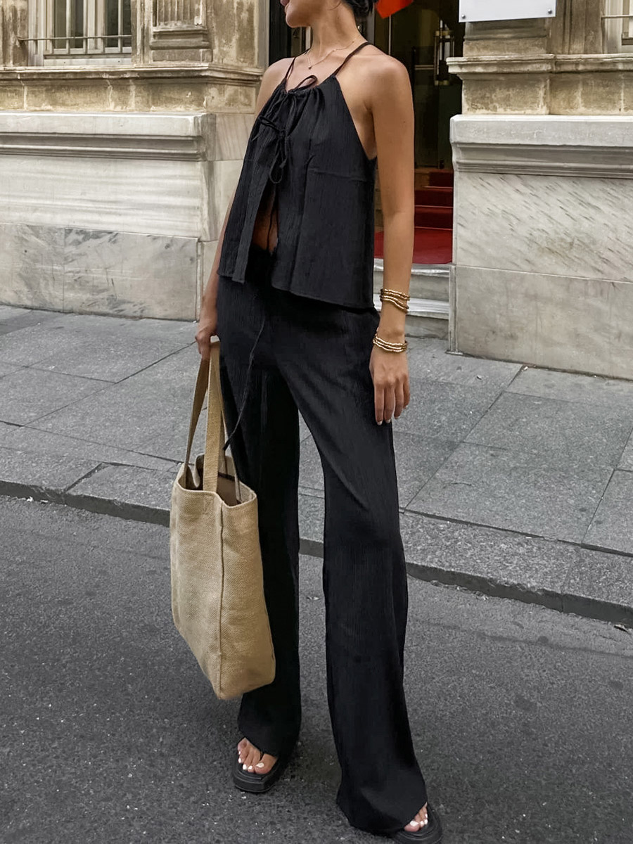 Completo due pezzi da donna 20 - Linen Pant Wide recensione e prezzo