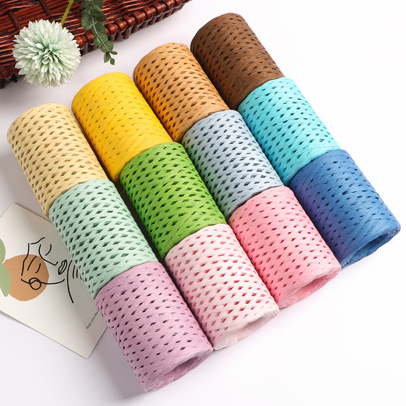 Filato di paglia di rafia natu - Crochet Bag Raffia recensione e prezzo