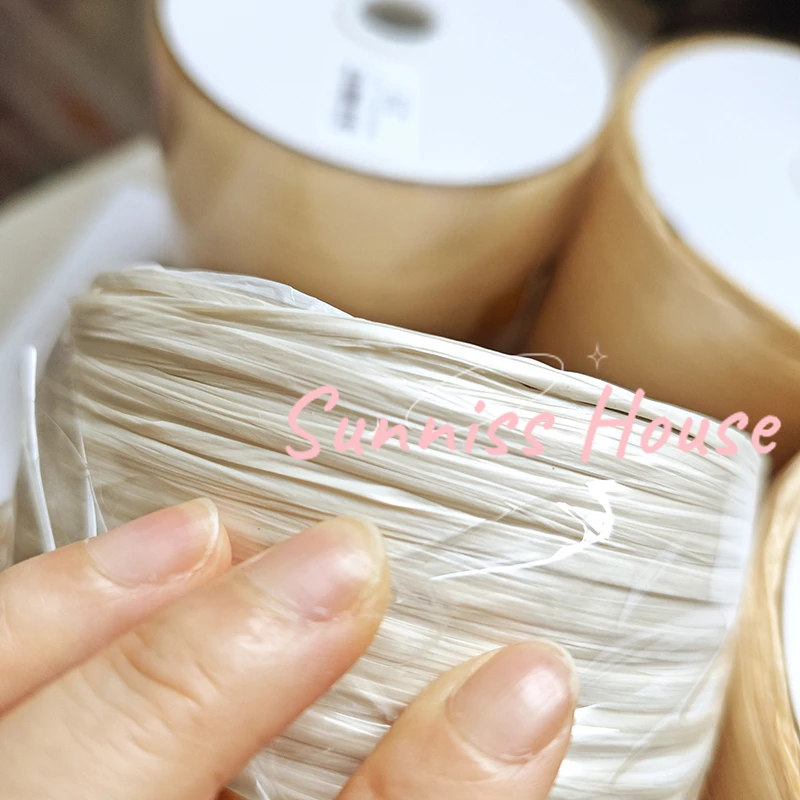 Filato di rafia opaco da 600M, - Crochet Bag Raffia recensione e prezzo