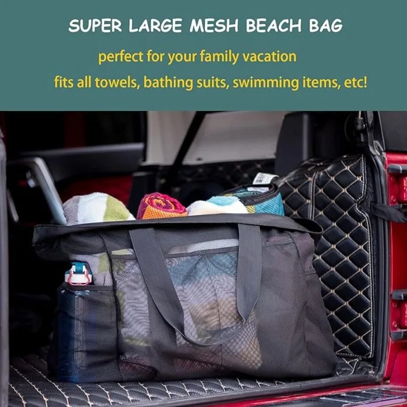 Borsa da Spiaggia a Rete Grand - Tote Bag Beach recensione e prezzo