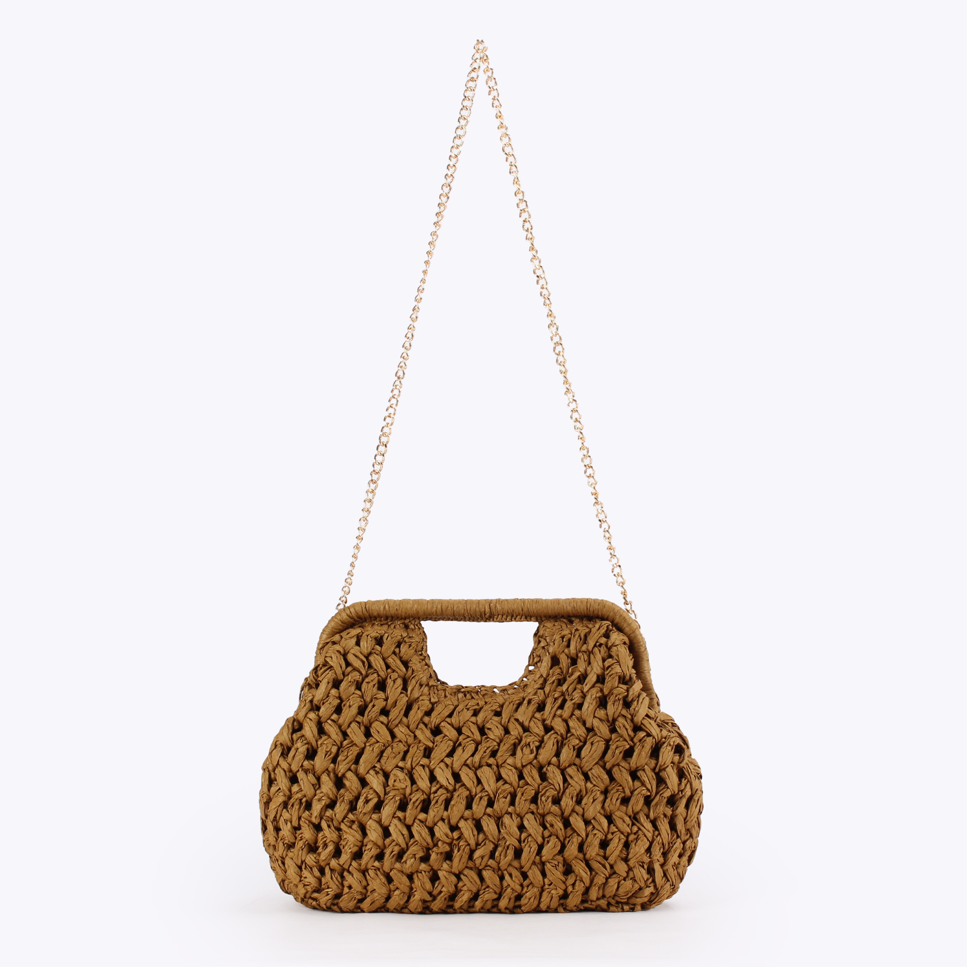 Elegante Borsa a Tracolla da D - Crochet Bag Raffia recensione e prezzo