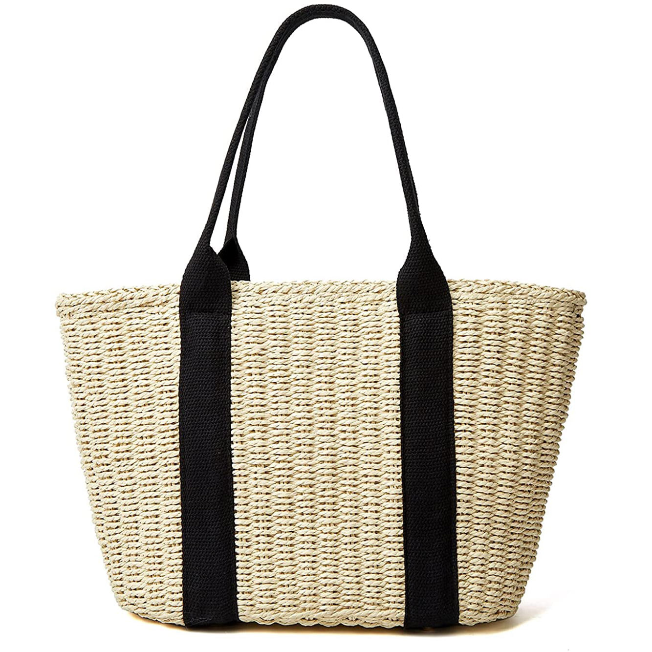 Borsa Tote da donna in paglia  - Crochet Bag Raffia recensione e prezzo