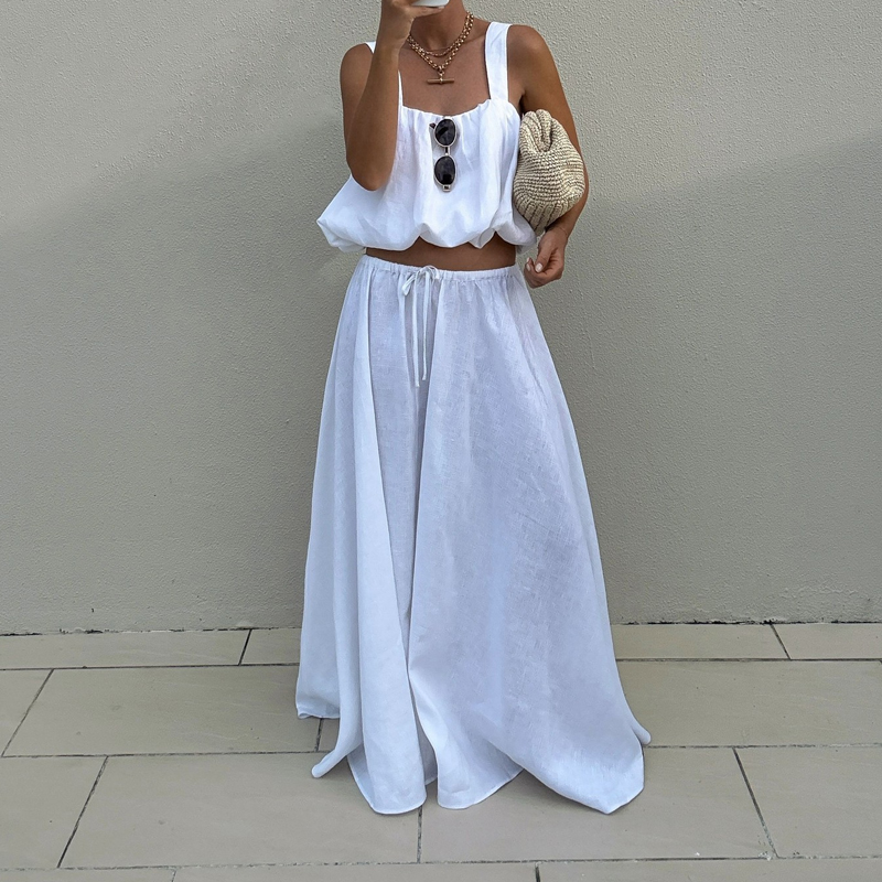 Completo da donna elegante sen - Linen Pant Wide recensione e prezzo