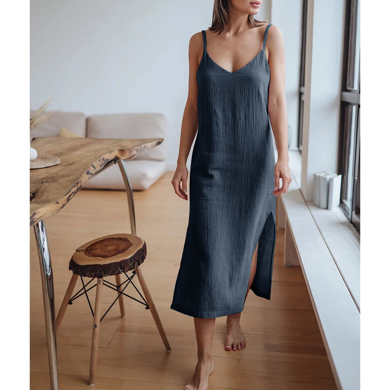 Mussola 100% cotone garza abit - Linen Dress Wrap recensione e prezzo