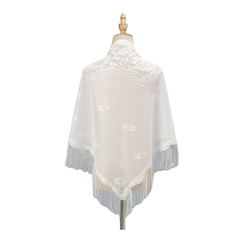 Sciarpa Floreale in Pizzo da D - Kimono Sheer Floral recensione e prezzo