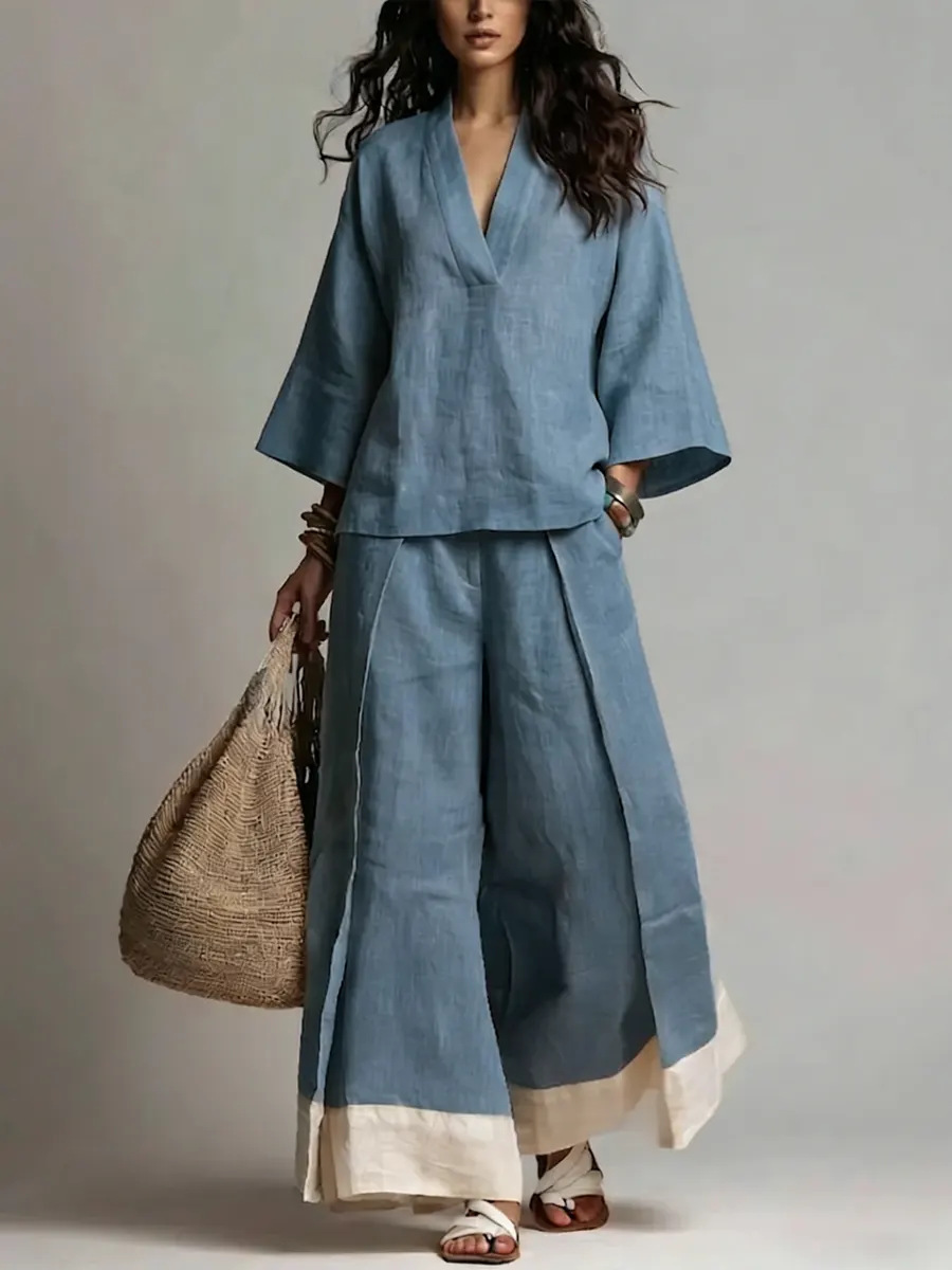 Completo Estivo da Donna in Co - Linen Pant Wide recensione e prezzo