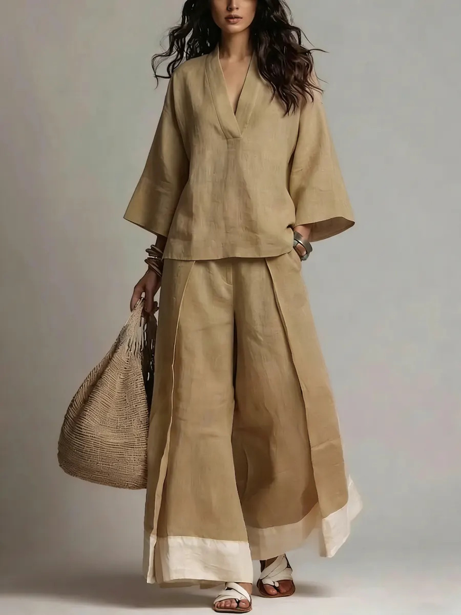 Completo Estivo da Donna in Co - Linen Pant Wide recensione e prezzo