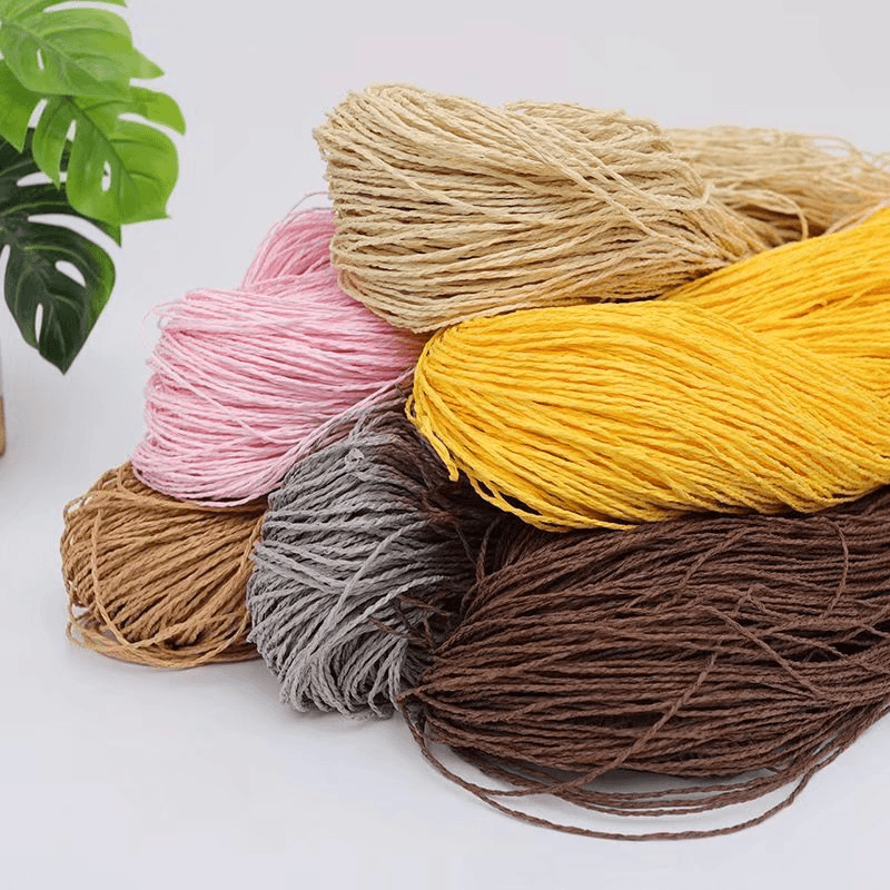 200g 2 strati di cotone filato - Crochet Bag Raffia recensione e prezzo