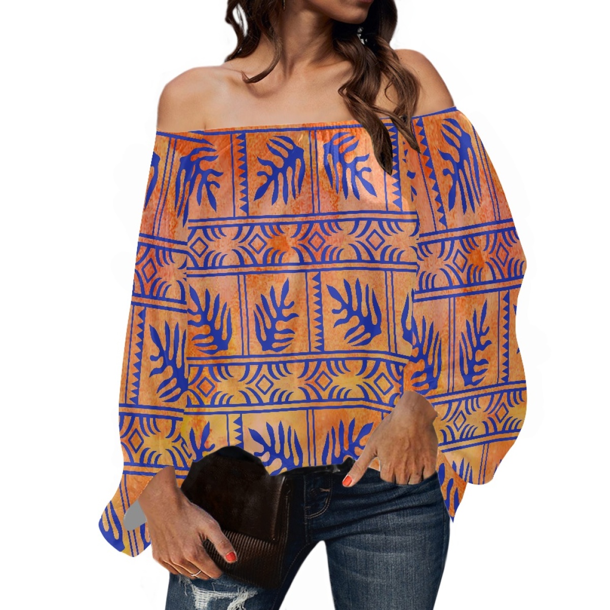 Abbigliamento Tribale Polinesi - Blouse Off Shoulder recensione e prezzo
