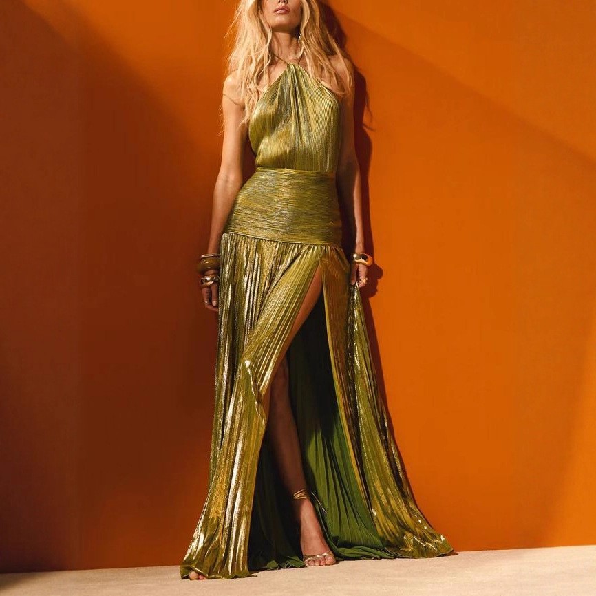 Abito da sera elegante senza m - Maxi Dress Halter recensione e prezzo
