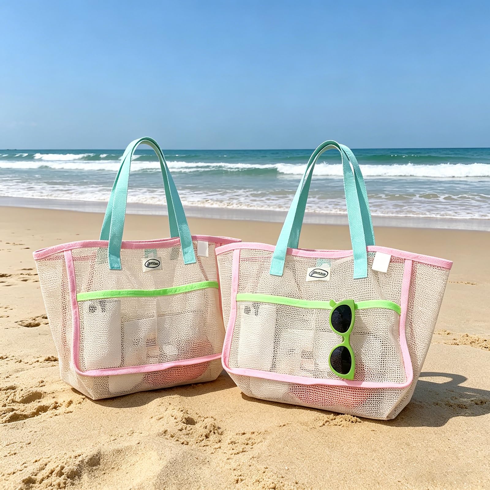 Borse da Spiaggia per Donne, B - Tote Bag Beach recensione e prezzo