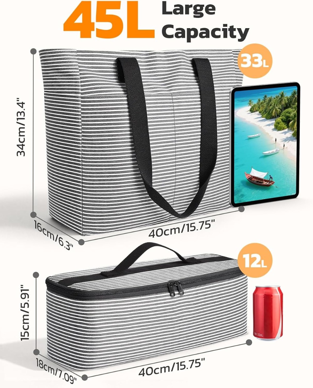 Set Borsa da Spiaggia e Borsa  - Tote Bag Beach recensione e prezzo