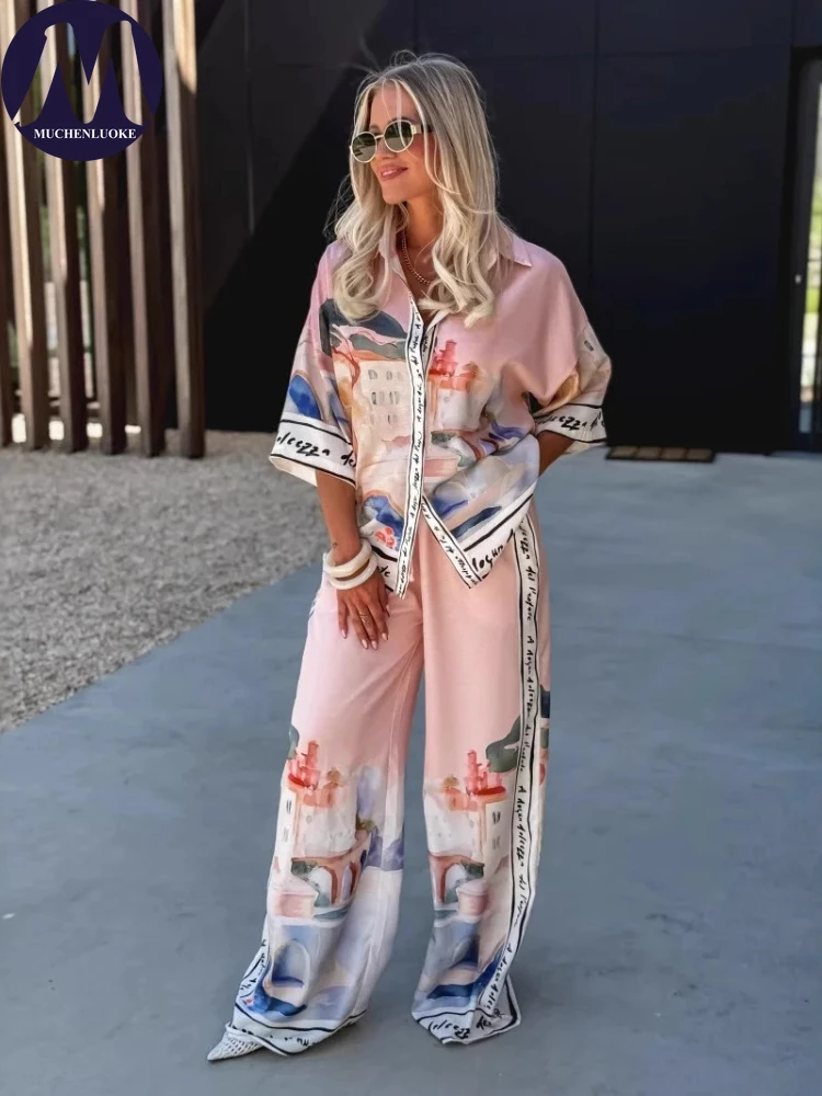 Set da 2 pezzi per donna estat - Linen Pant Wide recensione e prezzo