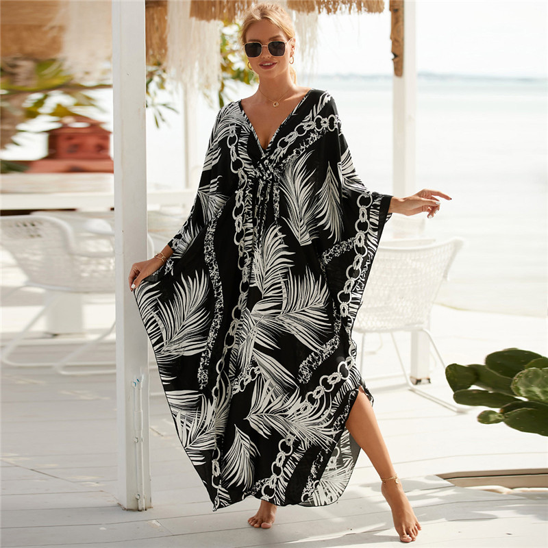 Abito da spiaggia caftano a pi - Cover Up Kaftan recensione e prezzo