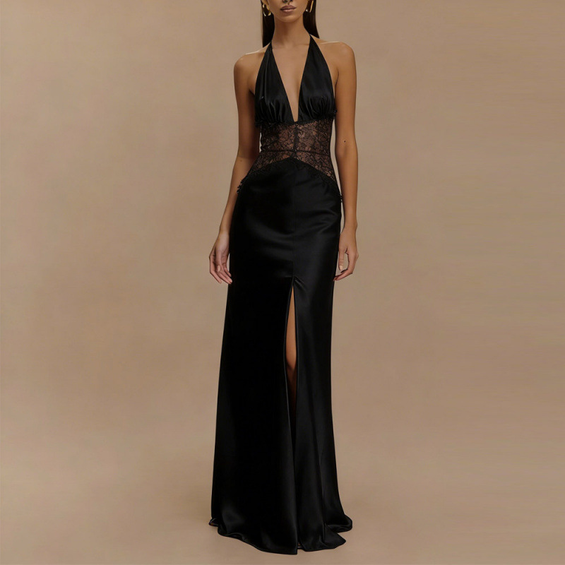 Abito lungo sexy con schiena s - Maxi Dress Halter recensione e prezzo