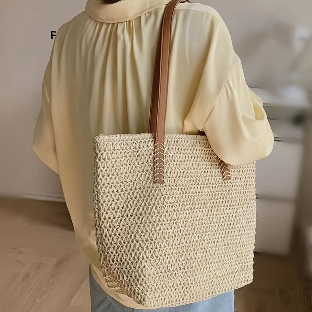 Borsa Tote in Paglia Intreccia - Tote Bag Beach recensione e prezzo