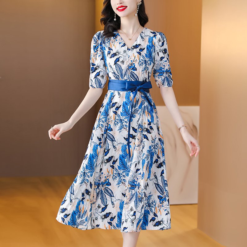 2025 Donne di estate Boho di l - Midi Skirt Floral recensione e prezzo